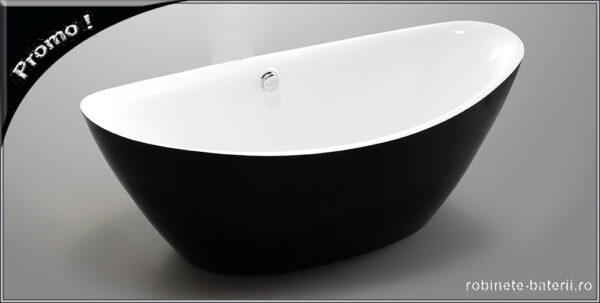 cada baie ovala neagra Anette